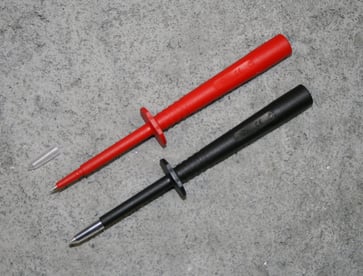 Prøvepind type 402 rød med sikkerhedsprøvepind 5703317460653