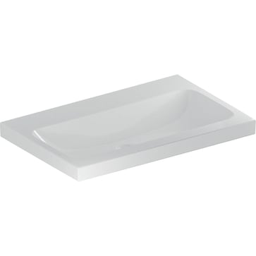 Geberit iCon Light hand rinse basin f/furniture, 750 x 480 mm, white porcelain 501.848.00.7