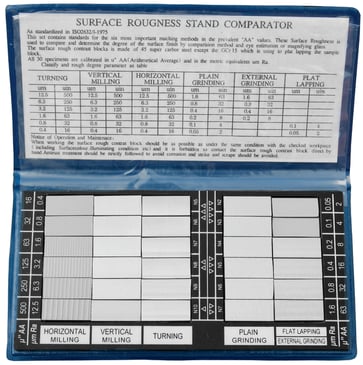 Surface Comparison Plate ISO 2632/I-1975 15235110