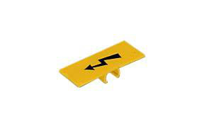 Protective warning marker yellow 285-170