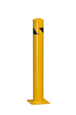 WFI protection guard post single yellow 915 mm 6-820-6