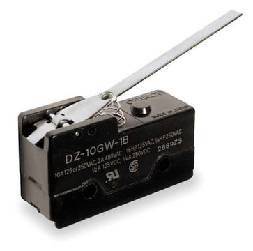hinge lever DPDT screw terminals  DZ-10GW-1B 133564