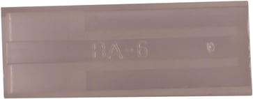 Insulation boot ISO1507FLS f/ straight tab 6.3mm 7517-500400