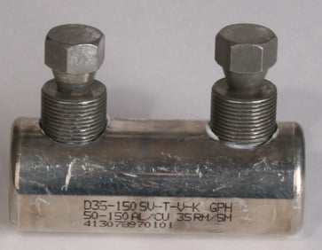 Skrueforbinder 1 kV, med skillevæg, type D35-150 SV-T-V-K for 35-150 mm2 G6602-17-17