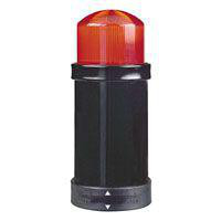Harmony XVB Ø70 mm lystårn, lysmodul med blitzlys på 5 joule og 230VAC i rød farve XVBC6M4