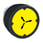 pushbutton head for harsh environment - yellow - with marking-legend rotated 90° ZB4BC58009RA miniature