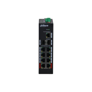 Dahua 8-Port Gigabit POE2.0 unmanged switch(120W), GbE Uplink,2*SFP,PFS3211-8GT-120-V2-inkl. PSU DH-PFS3211-8GT-120-V2
