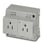 Double socket EO-AB/UT/LED/DUO/15 0804163 miniature