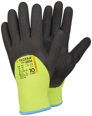 Tegera Winter Glove nitrile 683A size 10 683A-10