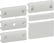 LK FUGA - cover plate for IHC Wireless blinds PB 1 module - light grey 530D5508 miniature