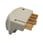 Plug S10 440V 3P+N+J angle, grey 9-109-0 miniature