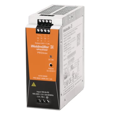 Strømforsyning protect MAX 180W 24V 7,5A 1478120000