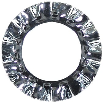 SERRATED LOCK WASHER ZINC PLATED 8 mm 61068167
