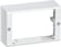CLIC'LINE monteringsbox dobbelt, hvid 503F6001 miniature