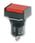 Pushbutton, oplyst, rund, IP65, rød A165L-TR 160055 miniature