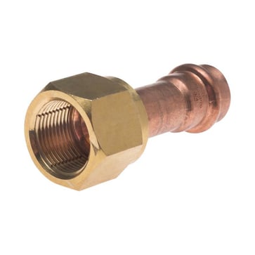 Conex Bänninger >B< MaxiPro Simple Flare - Flare Adaptor ½" copper/brass MPA5285G0040401