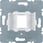 Dataudtag Euro indsats 1x NetConnect SL modular jack (hvid) 454002 miniature