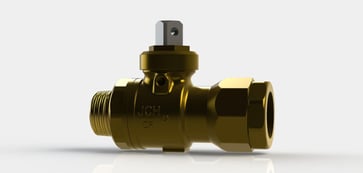 Ball valve JCH 1" x 32 mm serie 16 for PE 745516-032