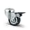 Tente Drejeligt hjul med bremse, elektrisk ledende (ESD), gummi, 50 mm, 40 kg, konuskugleleje, med bolthul Byggehøjde: 69 mm. Driftstemperatur:  -20°/+85° 112475001A miniature