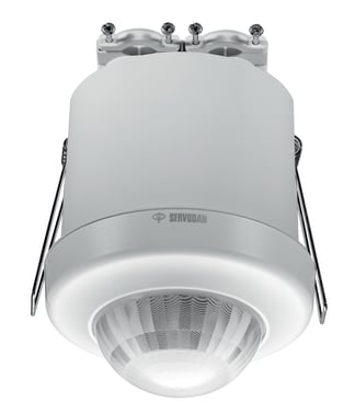 Presence detector, flush mounted, 360°, 2 channel, master 41-720