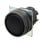 bezel plastic flatmomentary cap color opaque black  A22NZ-BNM-NBA 661703 miniature