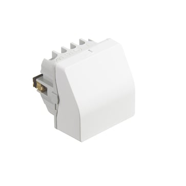 LK FUGA Cable outlet with cord anchorage and 5-pole terminal block 16A 1 module white 502D6500