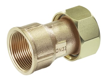 Kemper 1" Union connector, union nut, 3/4" FPT 4760602000