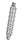 RIDGID FlexShaft K9-204 kædeskraber 4" tripel kæde 64333 miniature