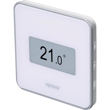 Uponor Smatrix Wave Style Digital termostat med RH hvid trådløs T-169 1087816