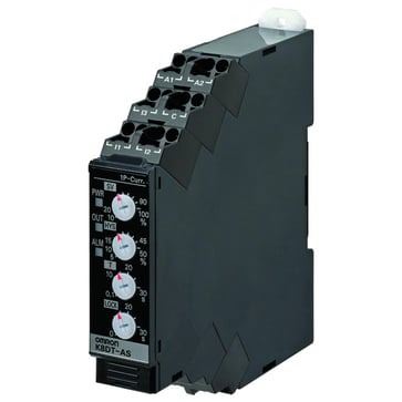 Overvågningsrelæ 17,5 mm bred, Single fase over eller under nuværende 0,1 til 5AAC/DC, 1xSPDT, 100-240 VAC K8DT-AS2CA 669480
