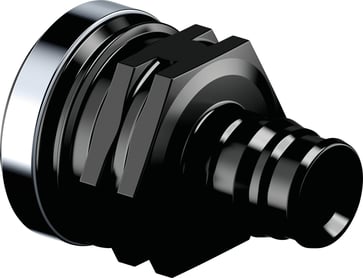 Uponor Q&E adapter female thread PPSU black 25 mm x ¾" 1042332