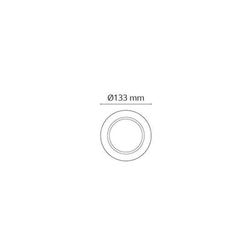 Rehab Ring 133mm Mat-Hvid 9223