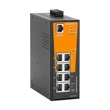 Netværks switch managed Gigabit Ethernet Porte: 8x RJ45 -40 °C...75 °C IP30 2682350000