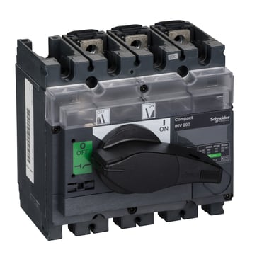 visible break switch-disconnector Compact INV200 - 200 A - 3 poles 31162