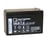 Q-Batteries 12V-7,2Ah blybatteri VDS for alarm / Backup 100030948 miniature