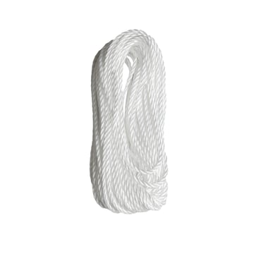 Clothes line, white Danaflex, 4 mm, 20 m 21352