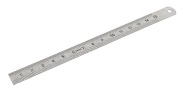 Steel ruler 150x13x0,5 mm Mattin Finish 10310114