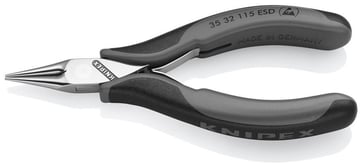 Knipex electronics pliers esd 115mm with round jaws 35 32 115 ESD