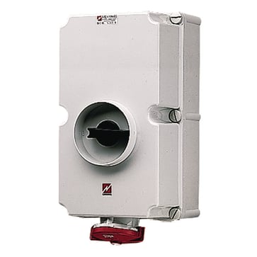 Wall mounted socket, 125A4p6h400V, IP67 5679A