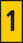 Preprinted cablemarker yellow WIC2-1 561-02614 miniature