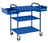Blika Quick trolley with 3 shelves and 2 drawers RAL 5017 18100 miniature