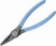 Circlip pliers for internal retaining rings, straight, 19-60 mm 6703400 miniature