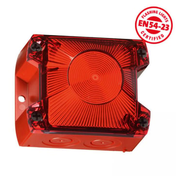 Blitz 24V DC rød EN54-23 godkendt EMIPF21510805000