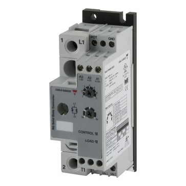 1-pol analog-styret Solid-state relæ Udg 85-265V/15AAC Ext Fors 24VDC/AC RGC1P23V12ED
