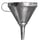 Iron funnel with strainer Ø 240mm 48235 miniature