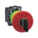 Harmony nødstop komplet med Ø40 mm paddehoved i rød farve med tryk/drej funktion med nøgle (Ronis 455) og 1xNC XB5AS9442 miniature