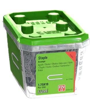Staples HDG plated 1,75 X 19 777334