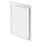 UNITE Inspection door 150x200 mm White ABS plastic UNITE-DT11 miniature