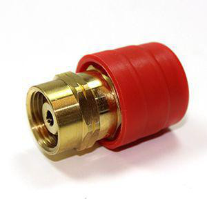 Quick coupling without hose fitting, Acetylene and Hydrogen, Connection (female): LH G 3/8" 300787