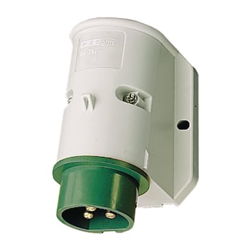 Wall mounted inlet, 32A3p4h, IP44 1978